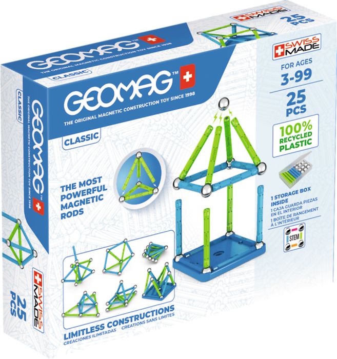 GEOMAG CLASSIC GREEN Line 25 Teile