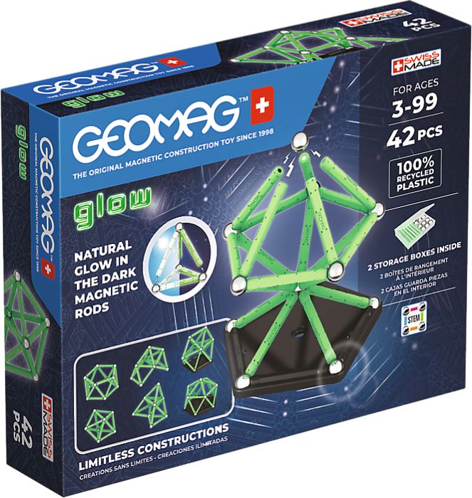 GEOMAG GLOW RECYCLED 42 Teile