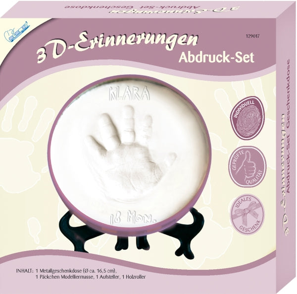 3D Erinnerungen-Abdruck-Set-Geschenk