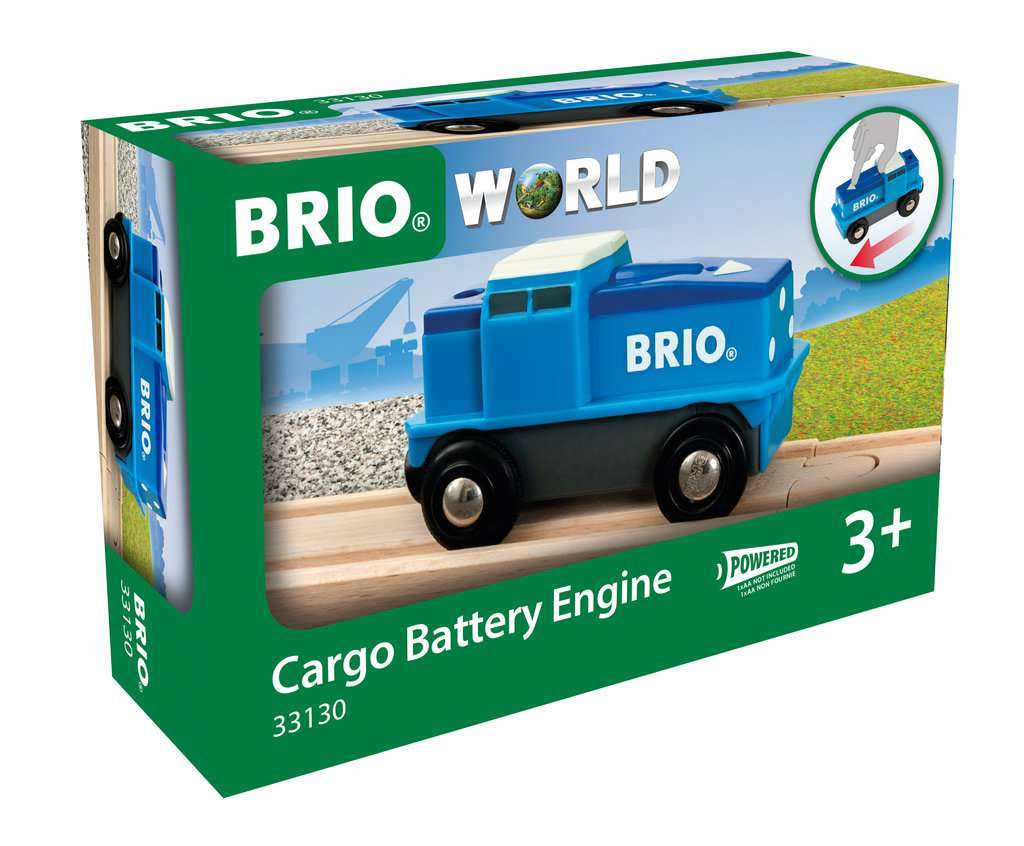 Blaue Batterie Frachtlok