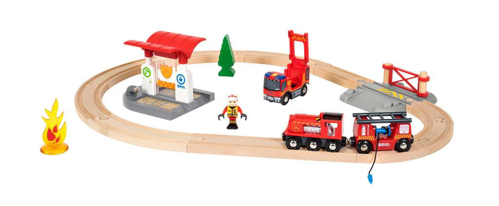 Bahn Feuerwehr Set