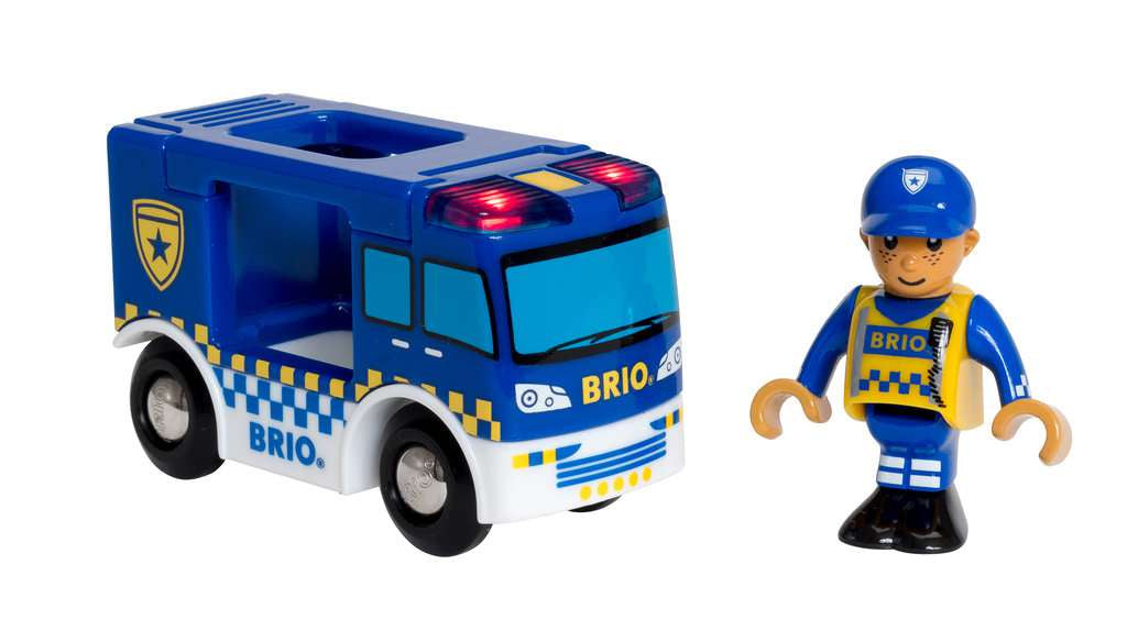 Polizeiwagen mit Licht und Sound