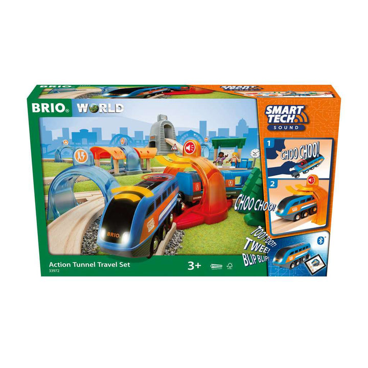 Action Tunnel Reisezug Set