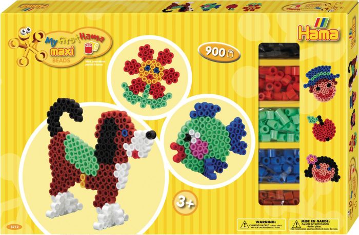 HAMA Maxi Perlen Geschenkp.Tiere 900 St.