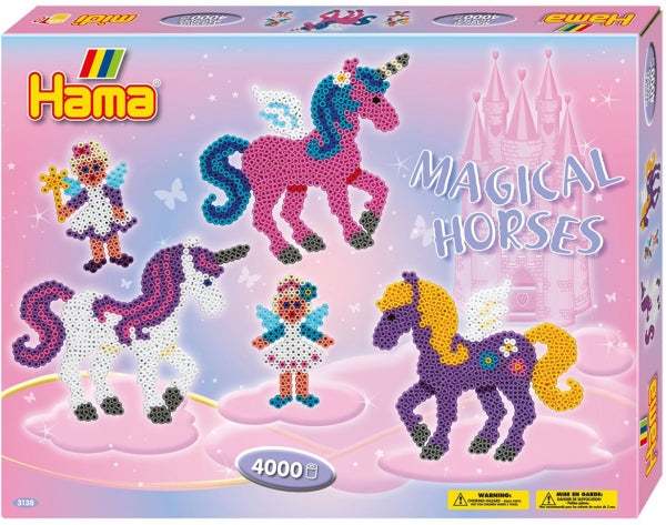 HAMA BUEGELPERLEN PFERDE 4000 STUEC -  -
