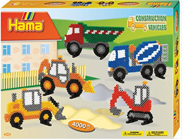 HAMA BUEGELPERLEN BAUFAHRZEUGE 4000 -  -