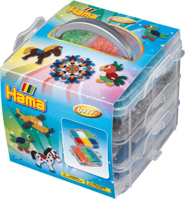 HAMA BUEGELPERLEN SORTIERBOX MIT ZU -  -