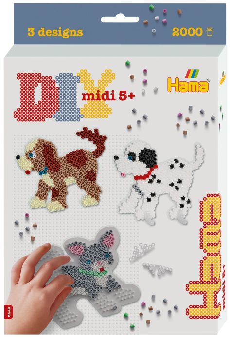 HAMA BUEGELPERLEN KATZE UND HUNDE 2 -  -