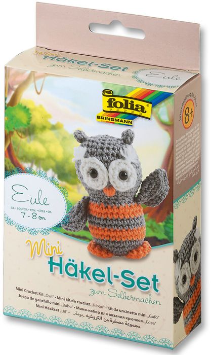 Mini-Häkelset Eule