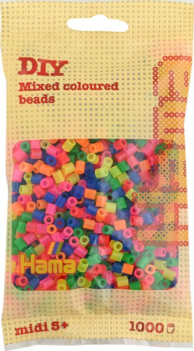 HAMA BUEGELPERLEN NEON MIX 1000 STU -  -