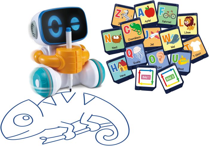 Codi, der clevere Mal-Roboter