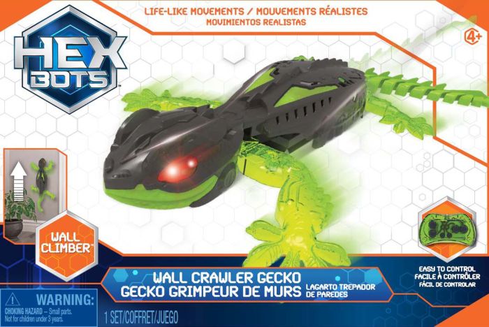 HEXBOTS WALL CRAWLER GECKO RC 20X33 -  -