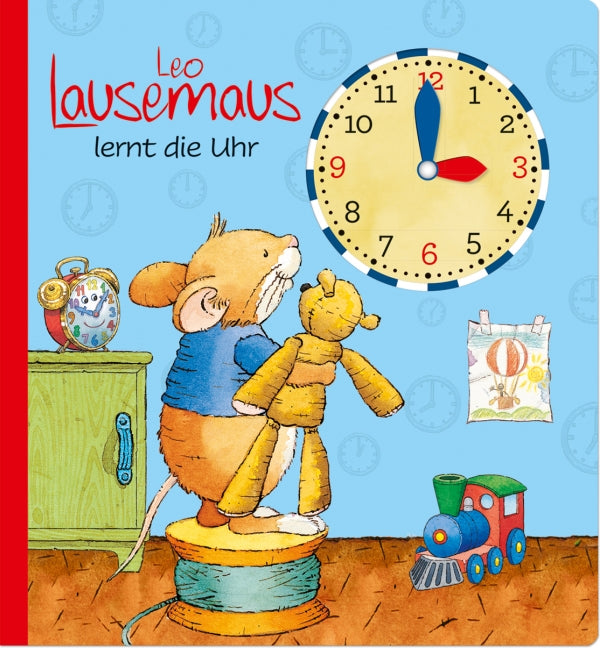 LEO Lausemaus lernt die Uhr