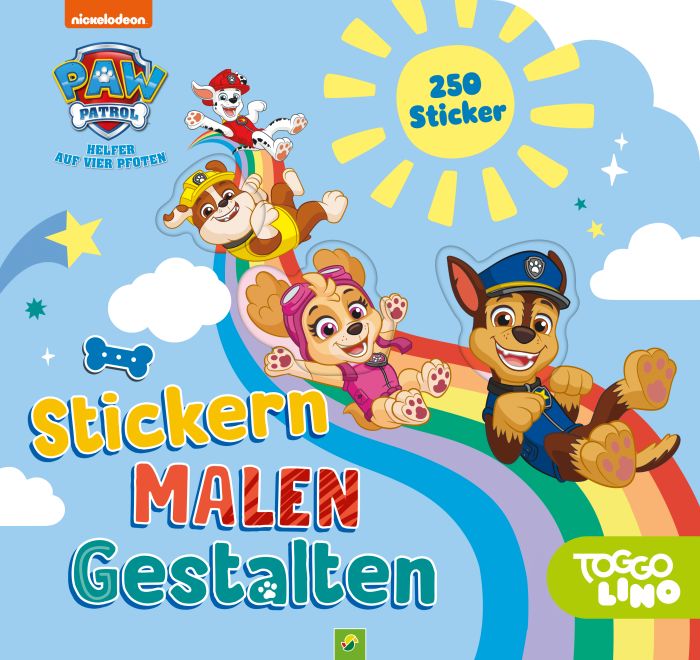 PAW Patrol: Stickern - Malen - Gestalten