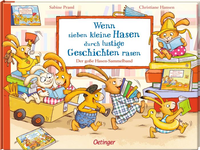 Sammelband Wenn Sieben kleine Hasen.....