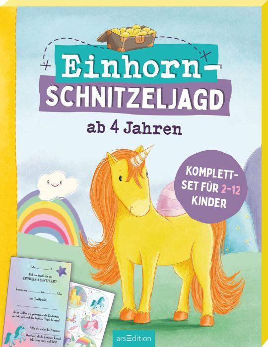 Einhorn-Schnitzeljagd
