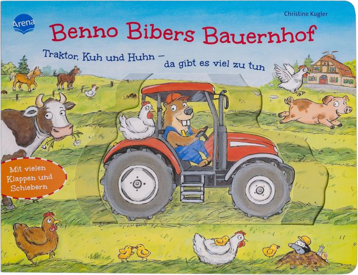 Benno Bibers Bauernhof – Traktor, Kuh