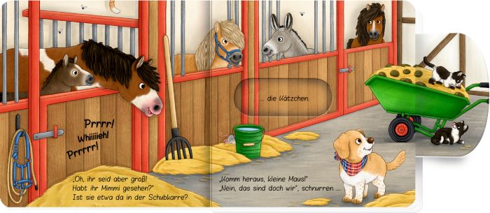 Komm heraus, kl. Maus!: Bist du auf dem Bauernhof?