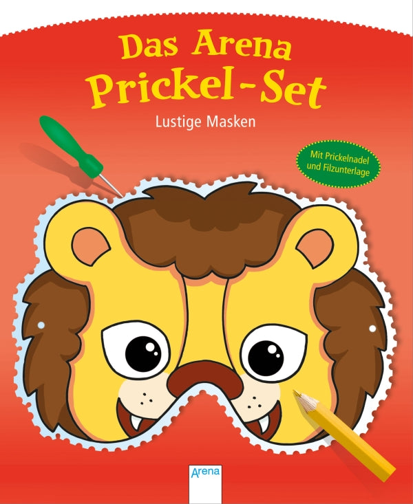 Das Arena Prickel-Set – Lustige Masken