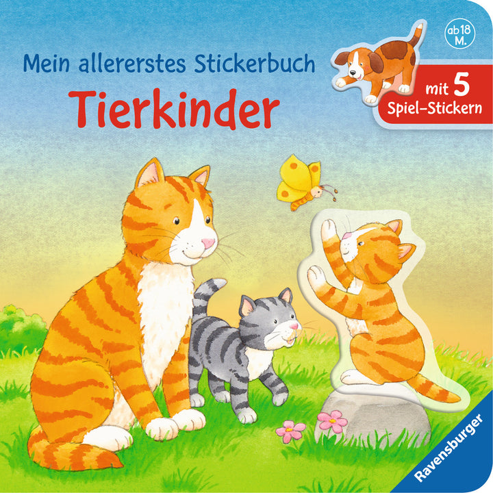 Mein erst.Stickerb.:Tierk.