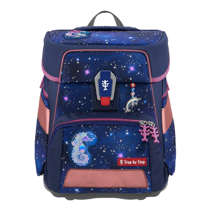 SPACE REFLECT Schulranzen-Set "Star Seahorse Zoe", 5-teilig