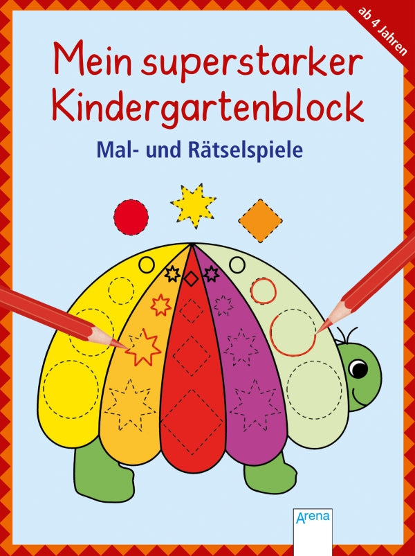 Mein superstarker KiGa-Block. Mal/Rätsel