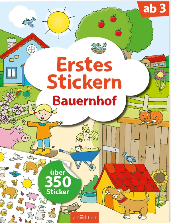 Erstes Stickern - Bauernhof