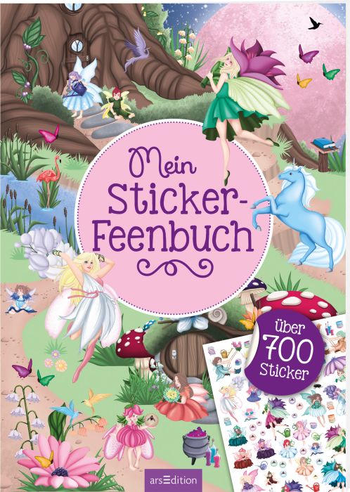 Mein Sticker-Feenbuch