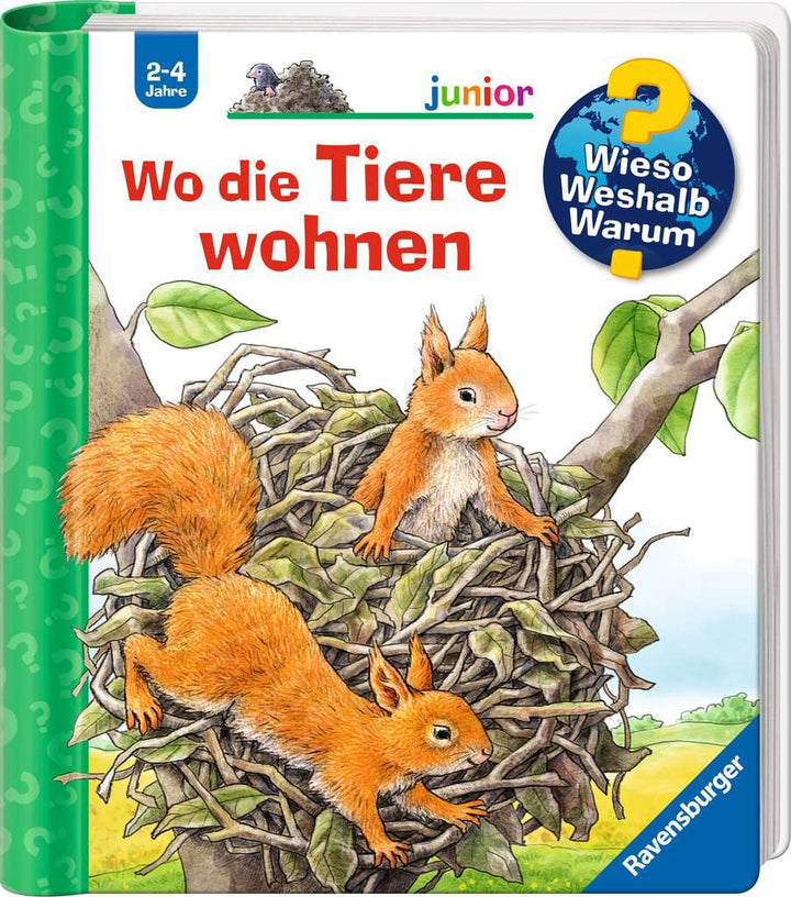 Wieso? Weshalb? Warum? junior, Band 46: Wo die Tiere wohnen