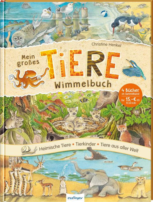 Mein großes Tier-Wimmelbuch