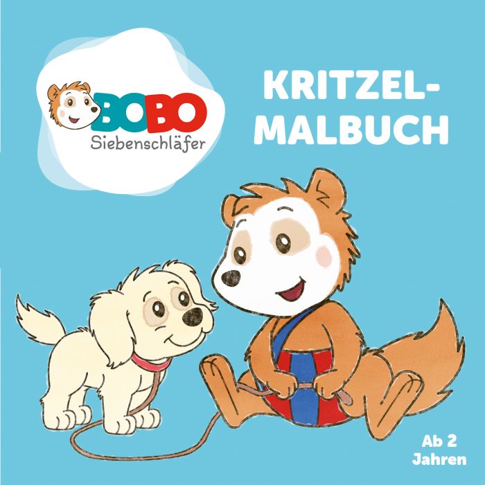 Bobo Siebenschläfer - Kritzelmalbuch