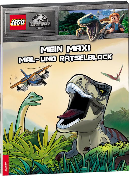 LEGO JUR - Maxi Mal- und Rätselblock