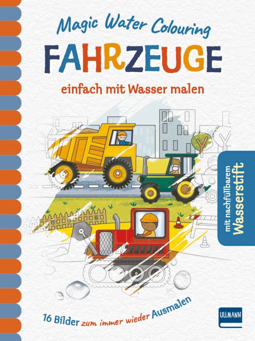 Magic Water Colouring Fahrzeuge
