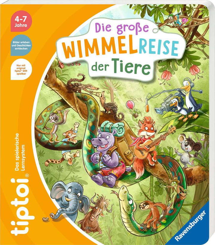 tiptoi® Die große Wimmelreise der Tiere