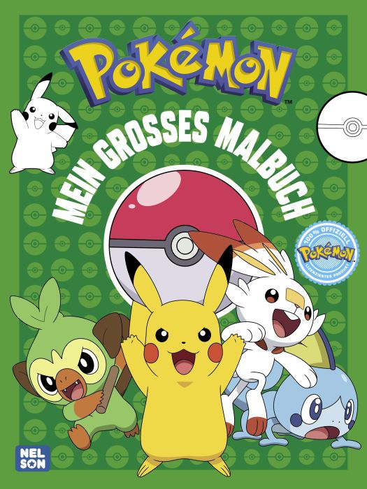 Pokémon Mein großes Malbuch