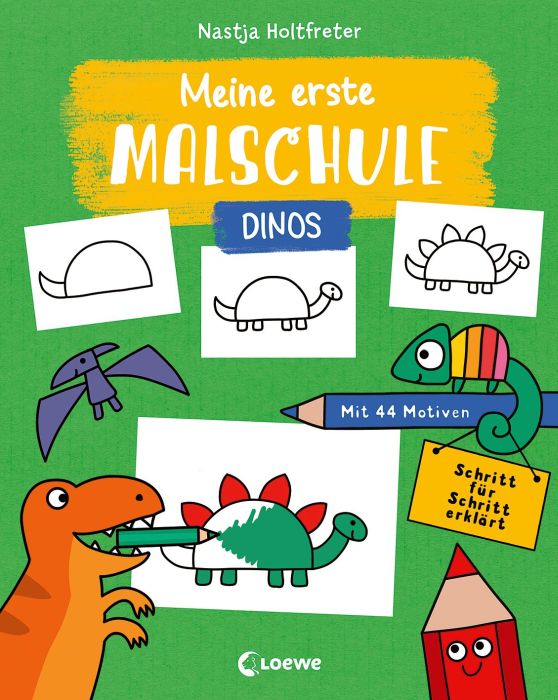 Meine erste Malschule - Dinos