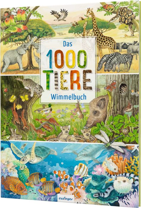 Das 1000 Tiere Wimmelbuch