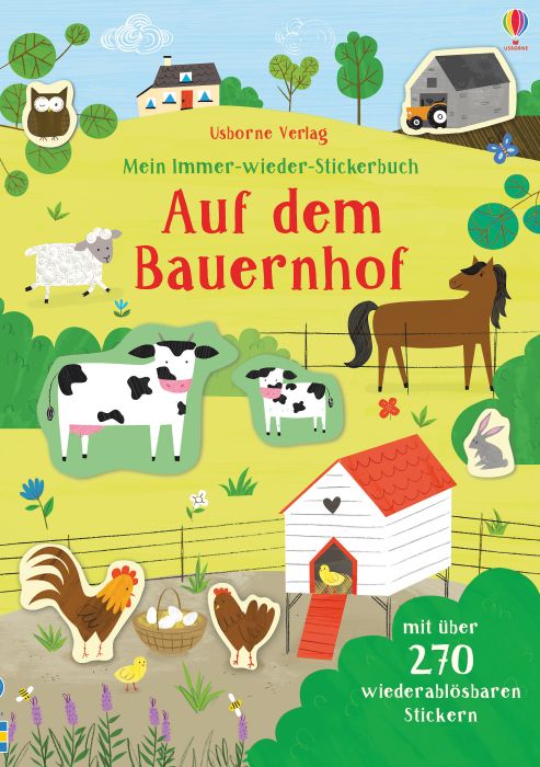 Immer-wieder-Stickerbuch: Bauernhof