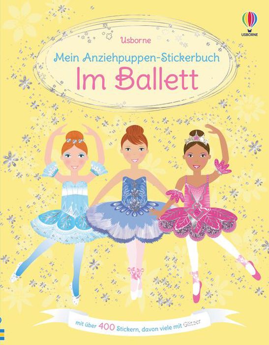 Anziehpuppen-Stickerbuch - Im Ballet