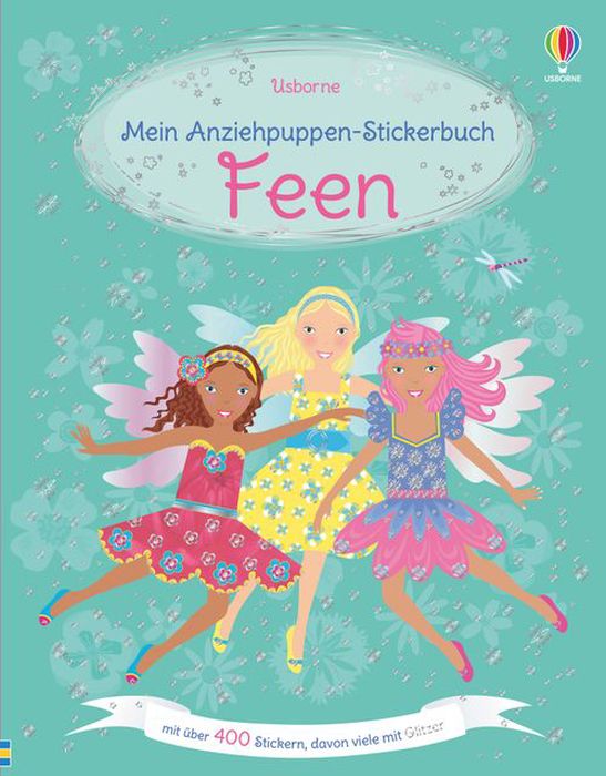 Anziehpuppen-Stickerbuch - Feen