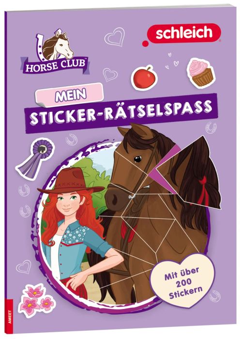 SCHLEICH Horse Club – Sticker-Rätselspaß