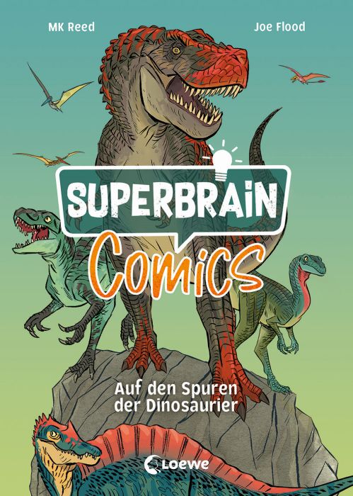 Superbrain-Comics - Auf den Spuren d. Dinosaurier