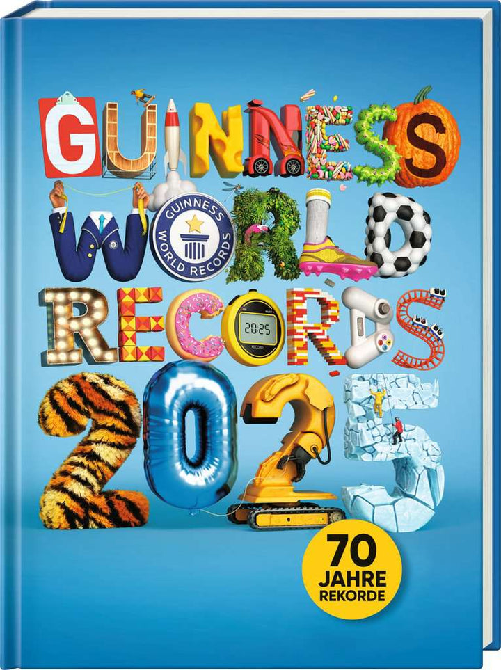 GUINNESS WORLD RECORDS 2025: Das beliebte Rekorde-Buch für Kinder und Erwachsene, Kinderbuch ab 8 Jahre und tolle Geschenkidee