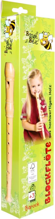 BGB Blockflöte Holz Barock, 32cm