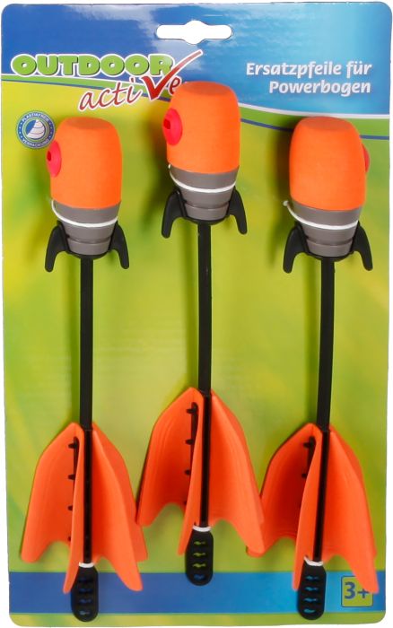 OA Ersatzpfeile für Powerbogen, 3 Stück