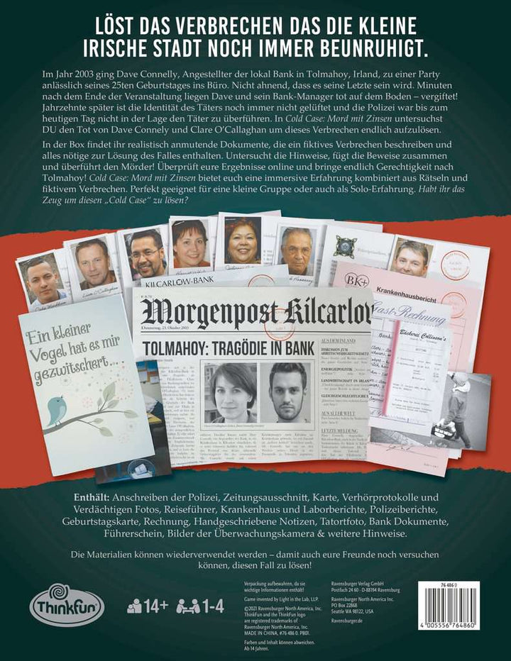 ColdCase: Mord mit Zinsen
