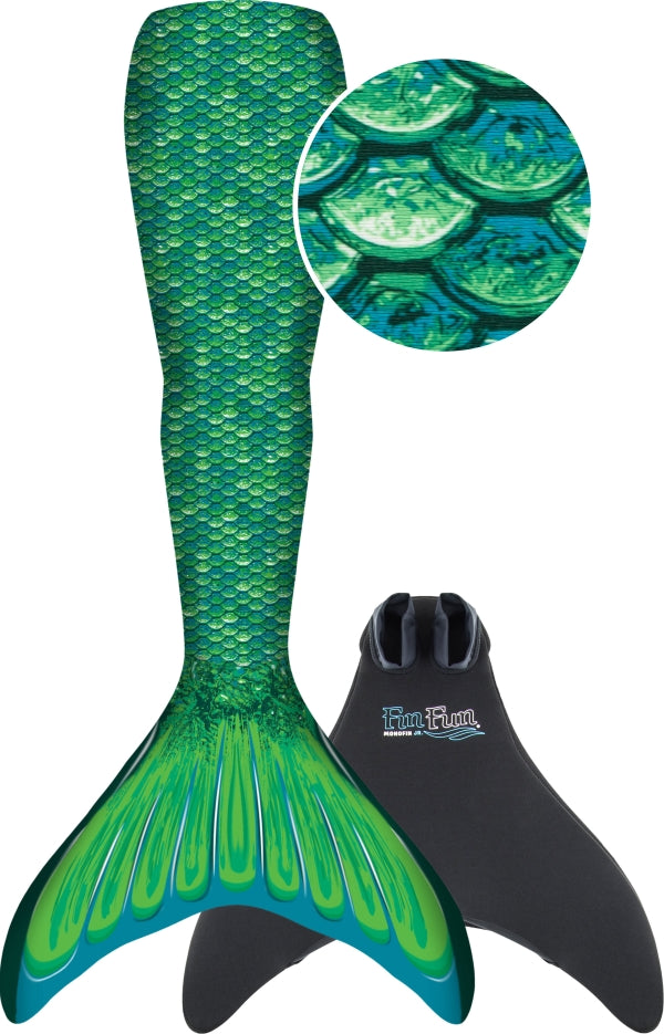 FinFun Meerjungfrau Mermaidens grün L/XL
