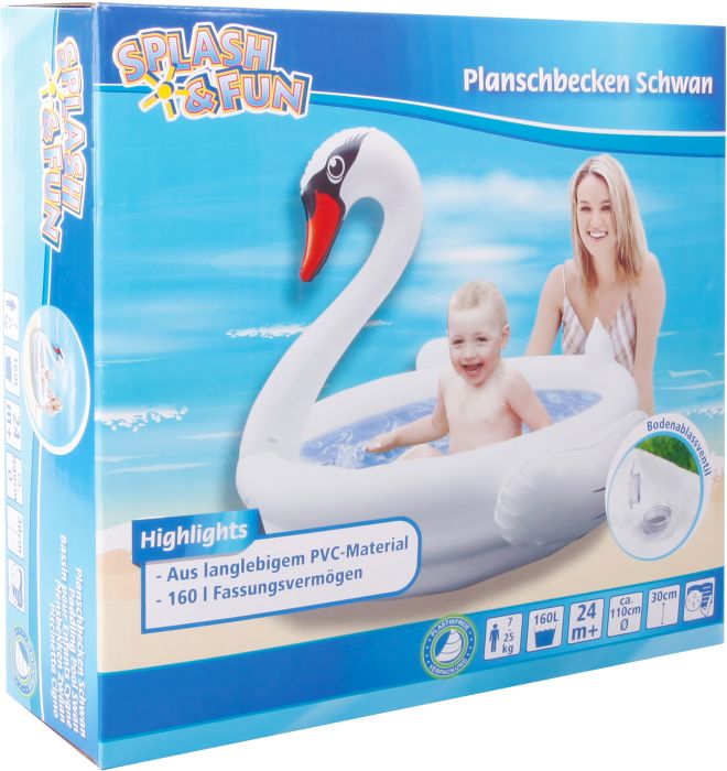 SF Planschbecken Schwan #95cm