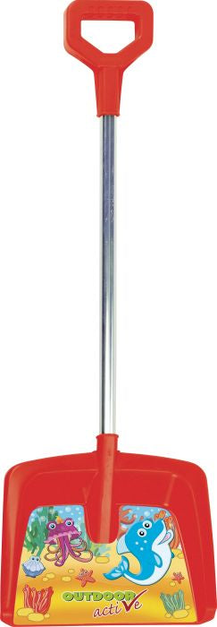 OA Schneeschaufel, rot, Länge 70cm