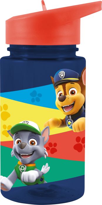 PAW Paw Patrol Trinkflasche m. Strohhalm